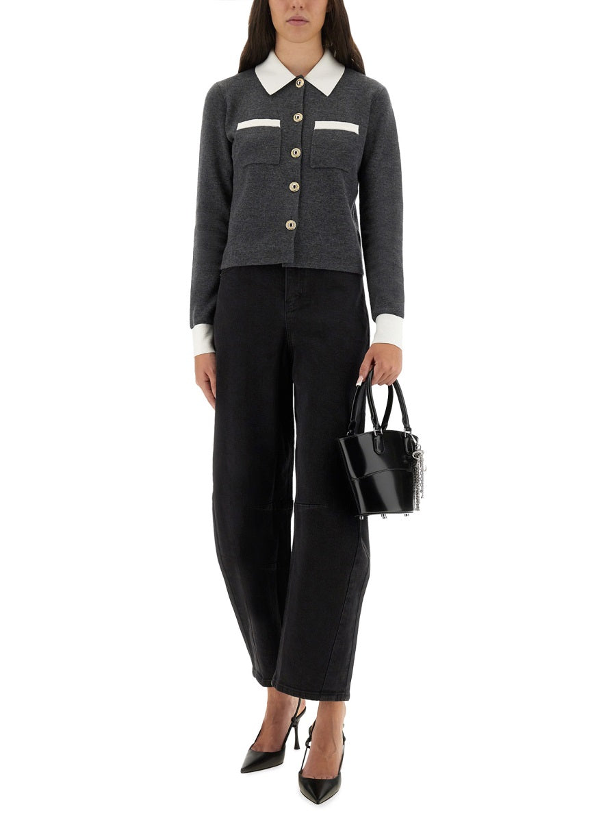 Self-Portrait Women "Barrel Leg" Jeans SELF-PORTRAIT