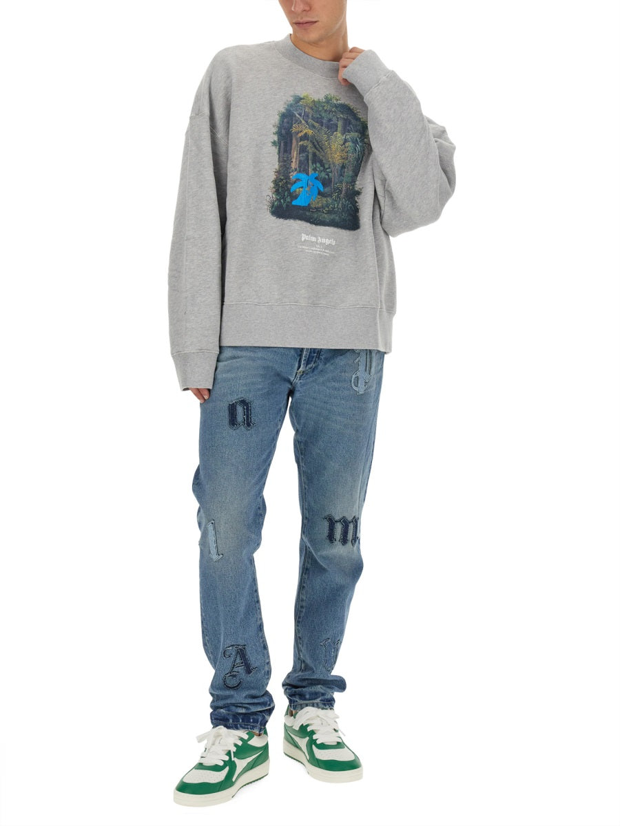 Palm Angels Men Hunting In The Forest Sweatshirt PALM ANGELS