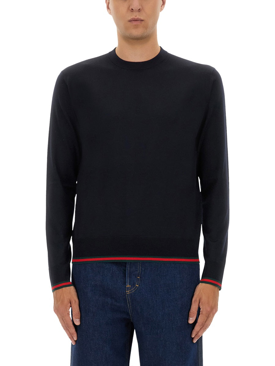 Gucci Men Web Pattern Sweater GUCCI
