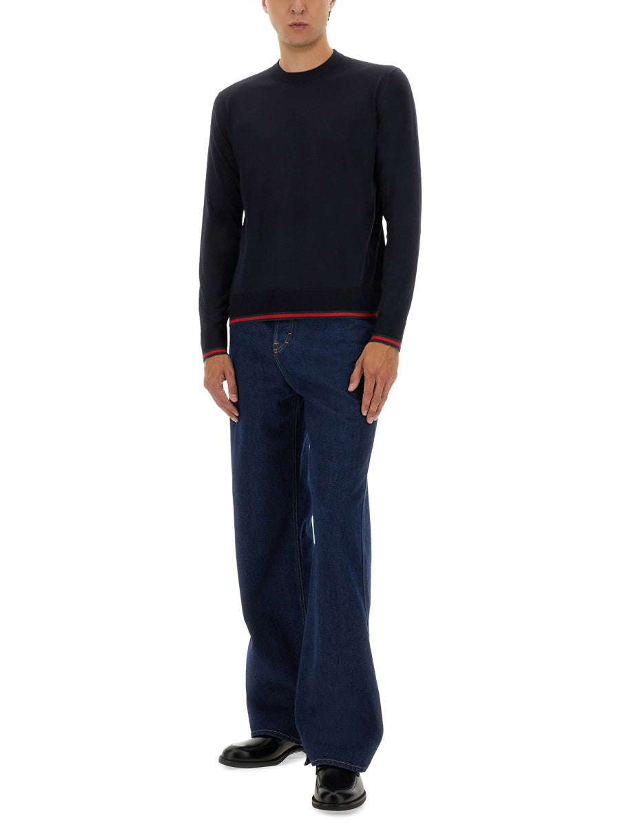 Gucci Men Web Pattern Sweater GUCCI