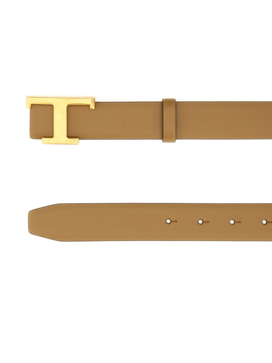 Tod's Women "T Timeless" Reversible Belt TOD'S