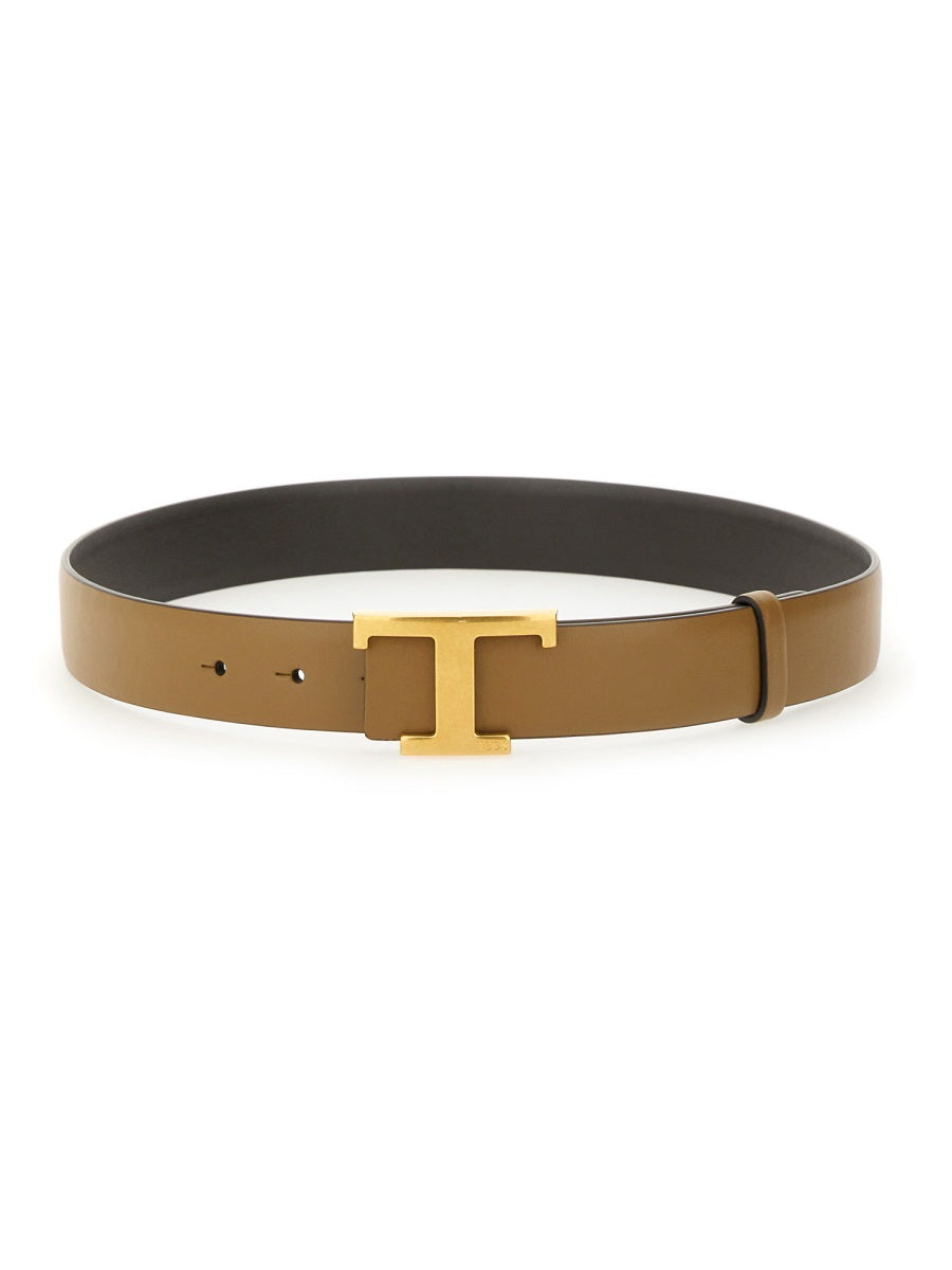 Tod's Women "T Timeless" Reversible Belt TOD'S