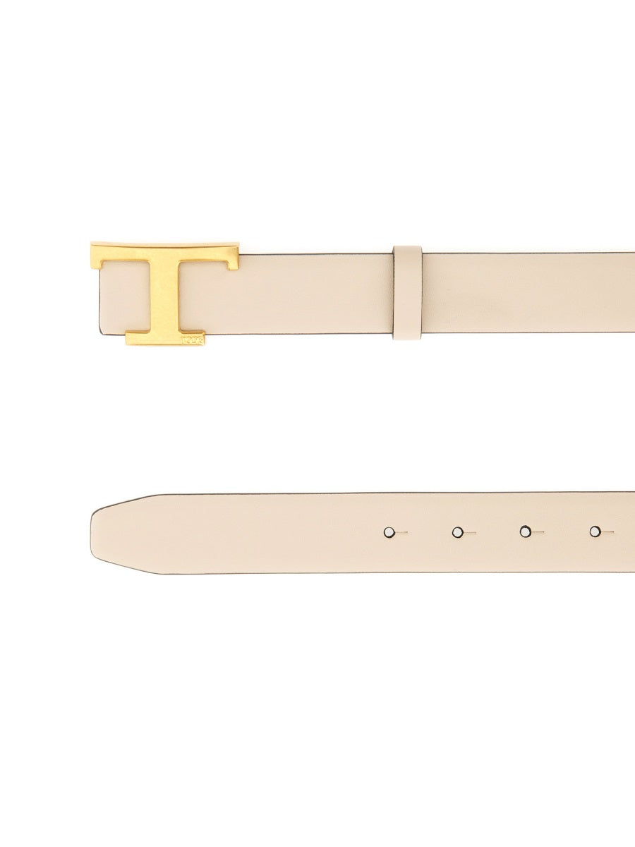 Tod's Women "T Timeless" Reversible Belt TOD'S