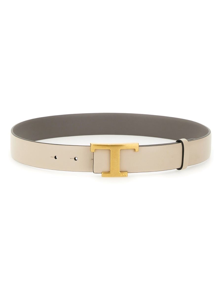 Tod's Women "T Timeless" Reversible Belt TOD'S