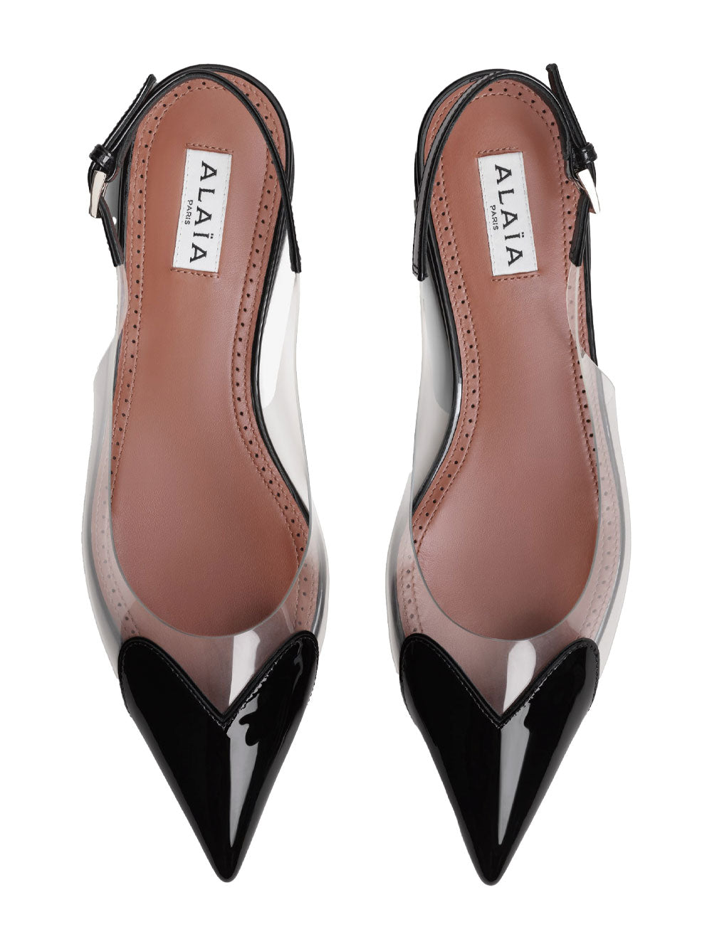Alaia Women Le Cœur Flat Slingbacks ALAIA