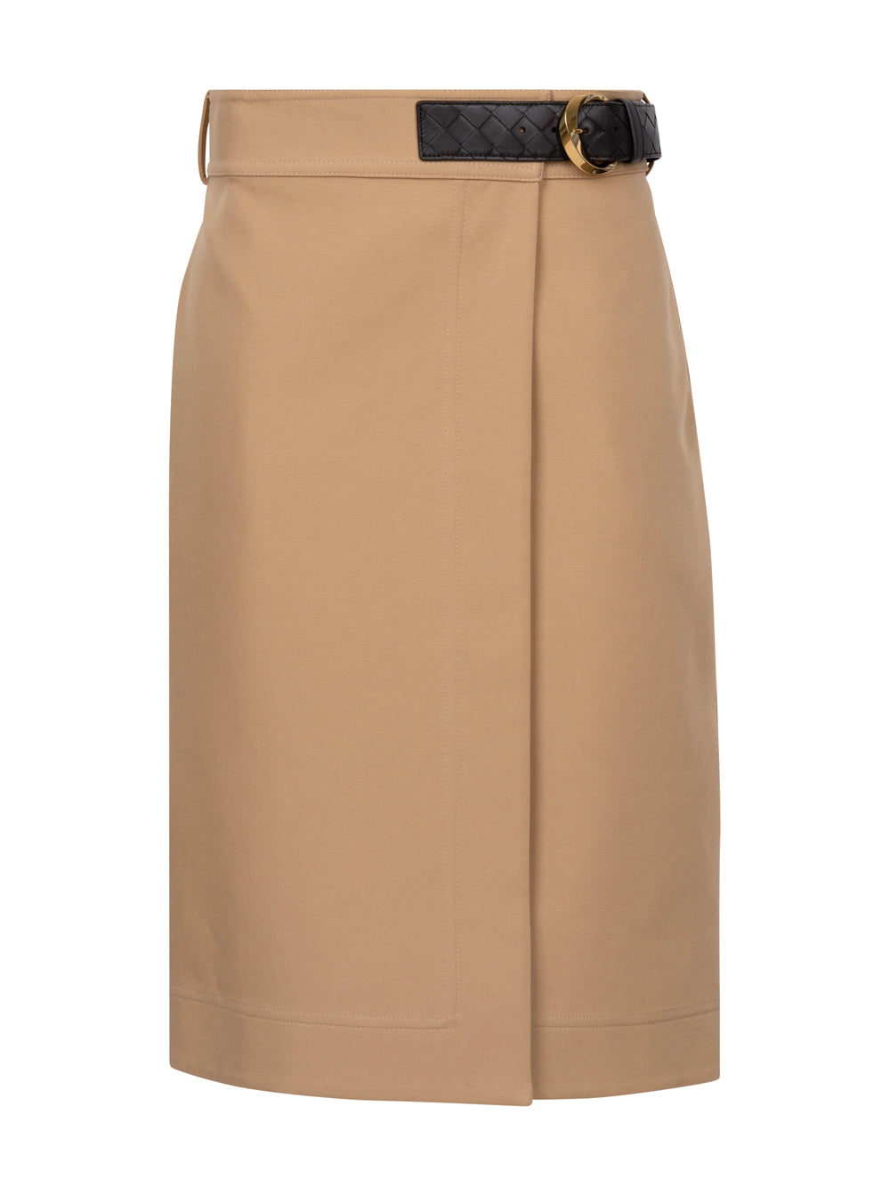Bottega Veneta Women Double Cotton Canvas Skirt BOTTEGA VENETA