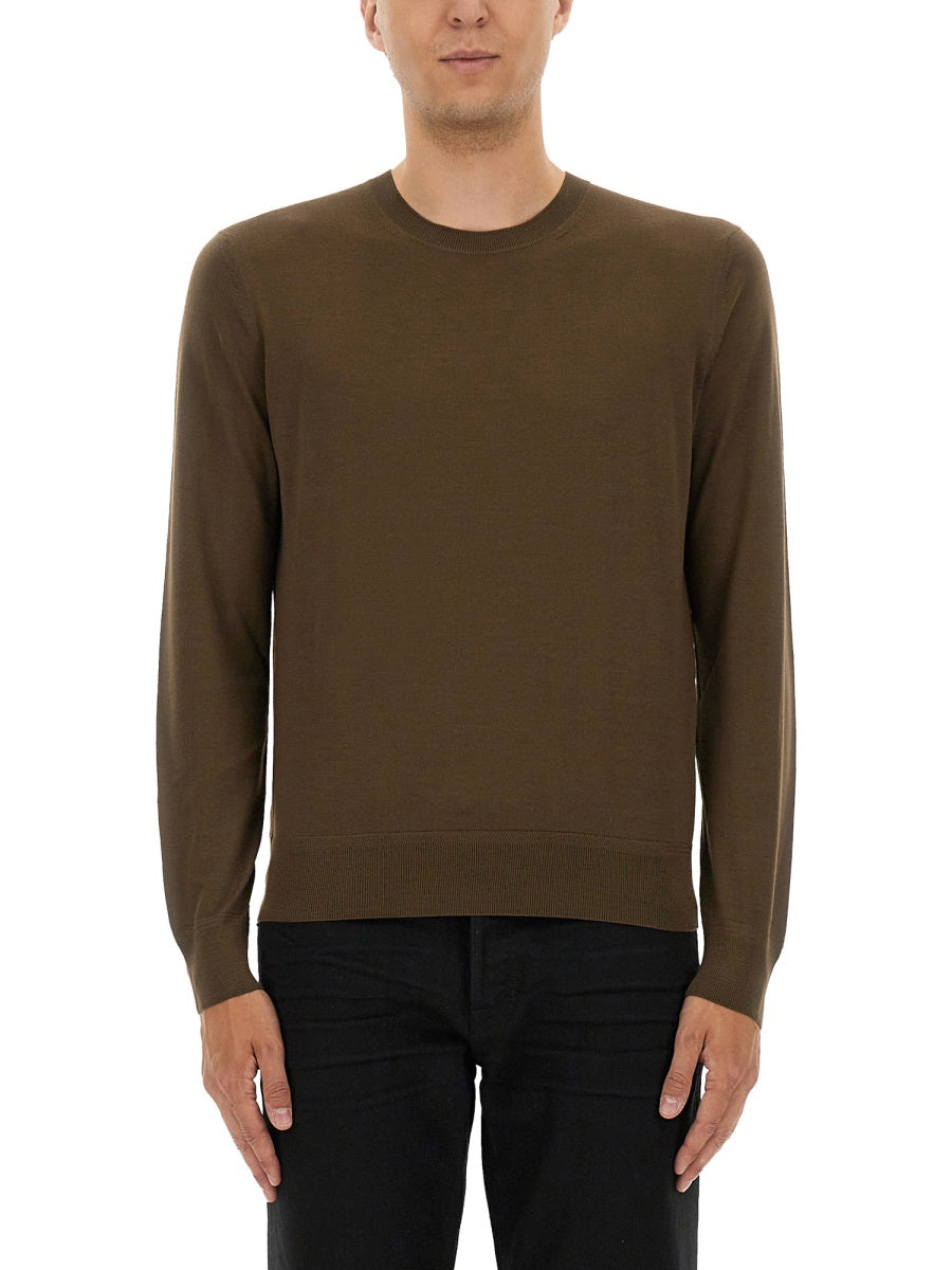 Tom Ford Men Fine Merino Virgin Wool Sweater TOM FORD
