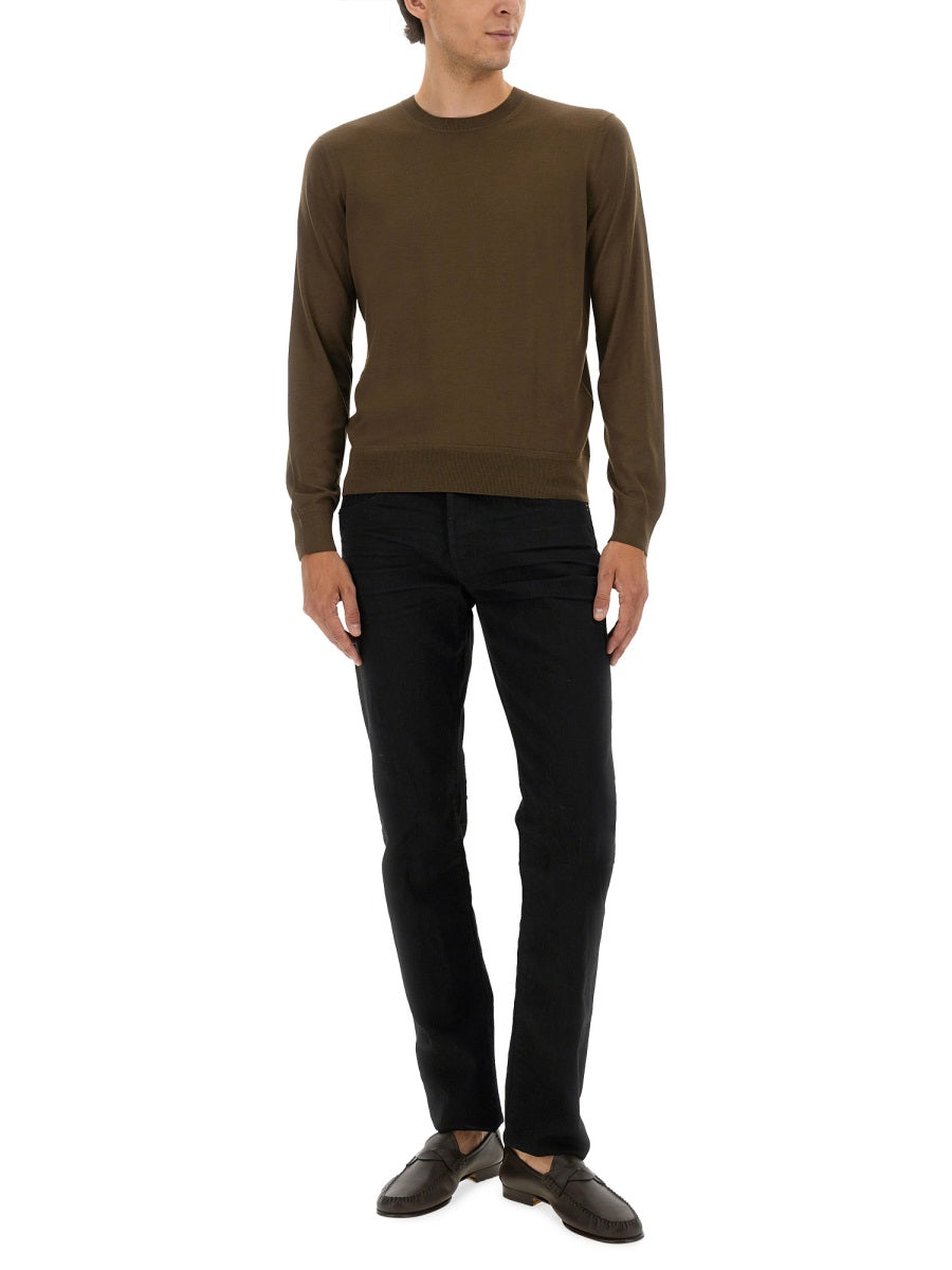 Tom Ford Men Fine Merino Virgin Wool Sweater TOM FORD