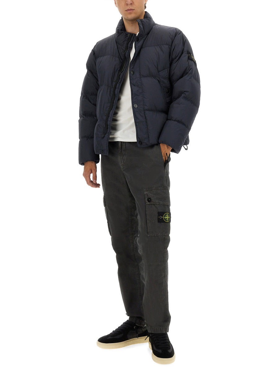 Stone Island Men Down Jacket "Crinckle Reps" STONE ISLAND