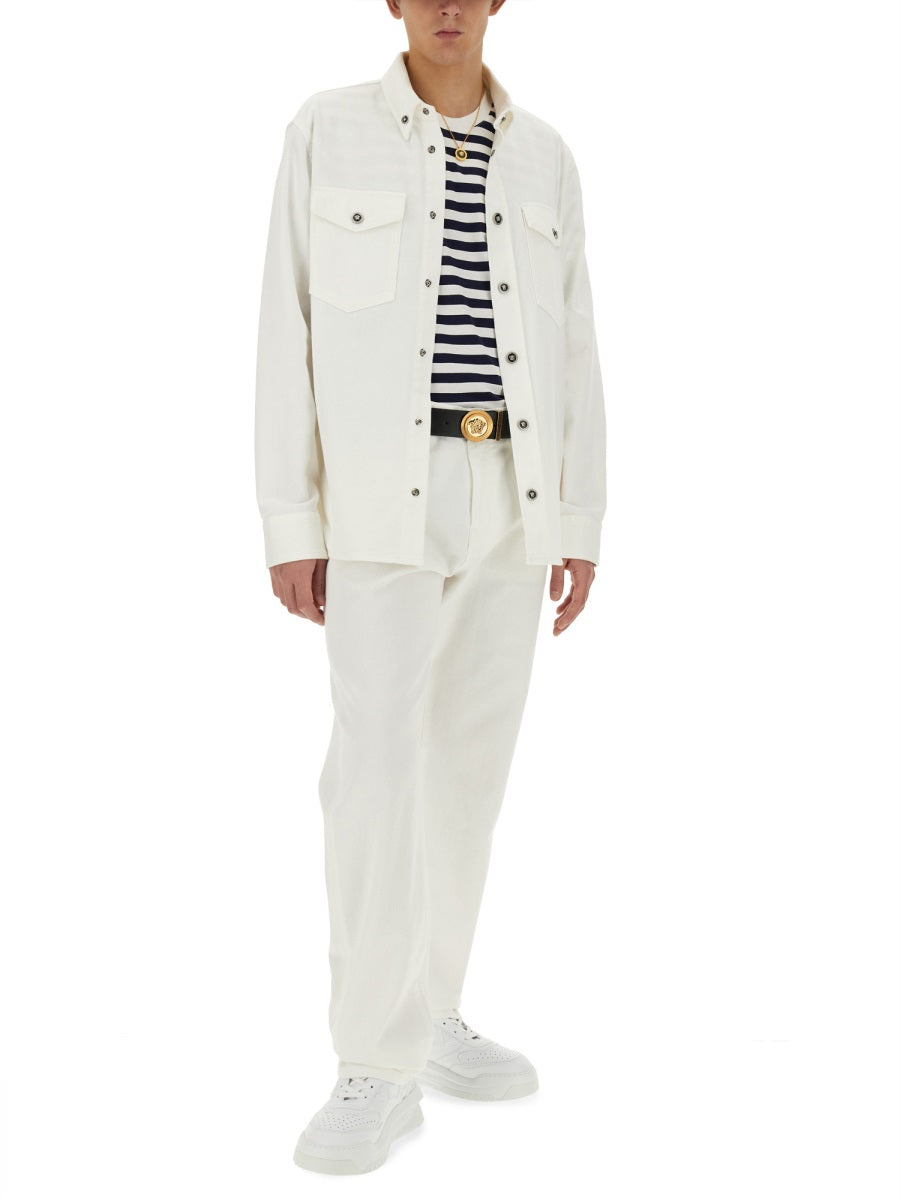 Versace Men Striped T-Shirt VERSACE