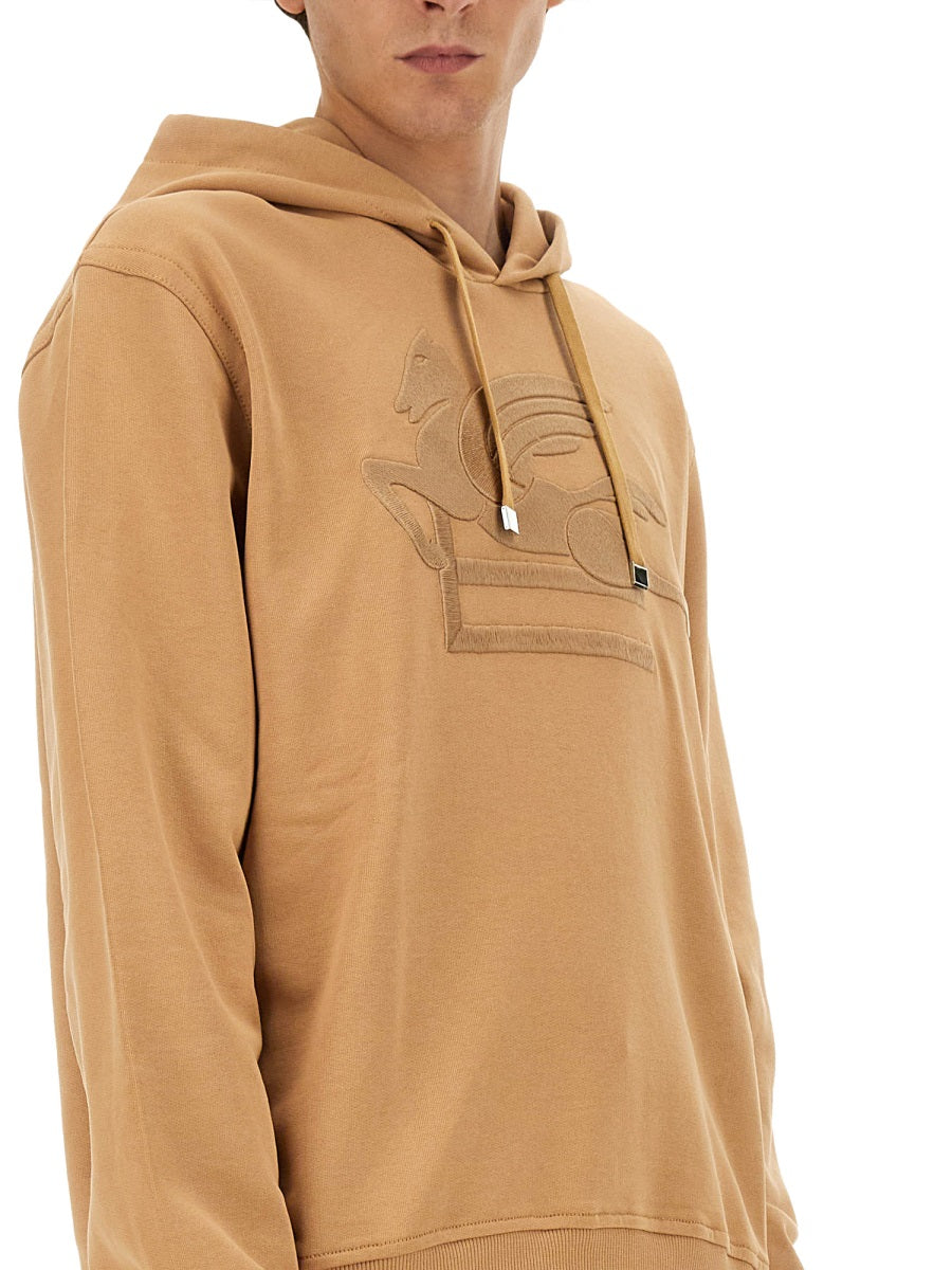 Etro Men Sweatshirt With Pegasus Embroidery ETRO
