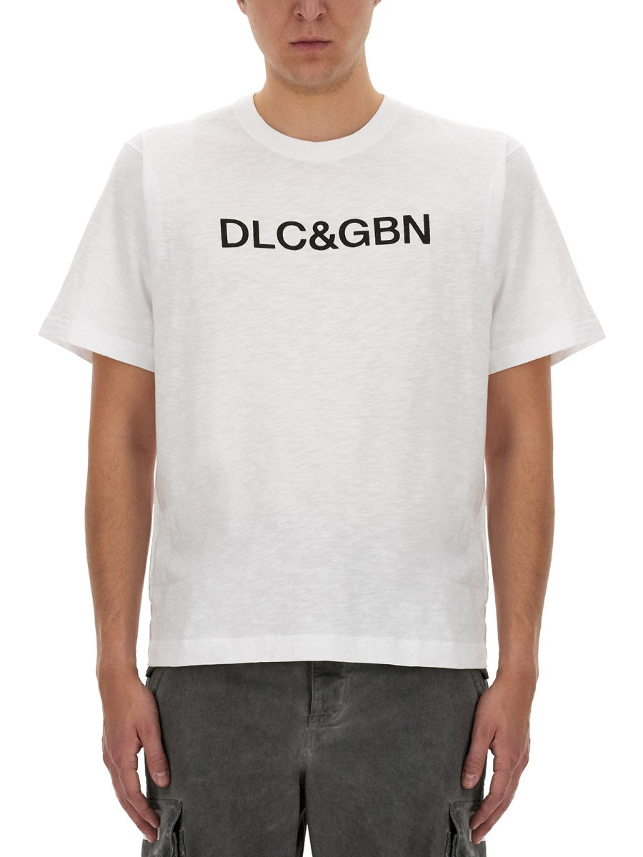Dolce & Gabbana Men T-Shirt With Logo DOLCE & GABBANA