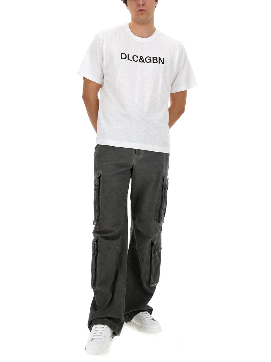 Dolce & Gabbana Men T-Shirt With Logo DOLCE & GABBANA