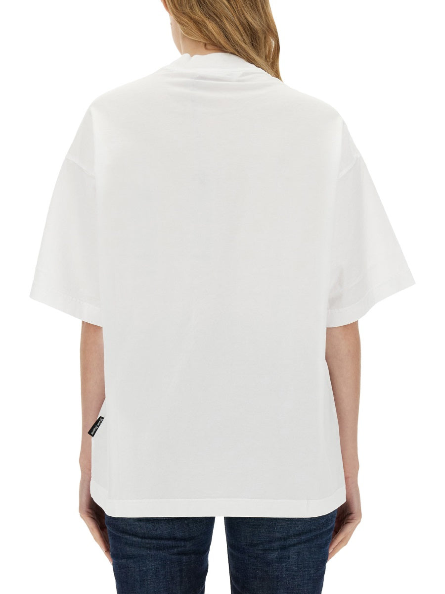 Palm Angels Women Palm Ski Club T-Shirt PALM ANGELS