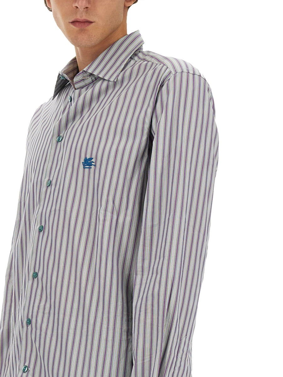Etro Men Pegasus Logo Shirt ETRO
