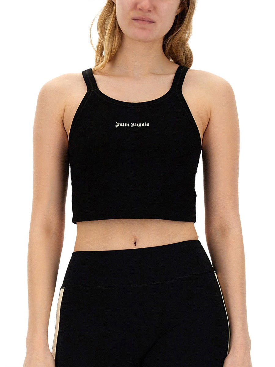Palm Angels Women Tops With Logo PALM ANGELS