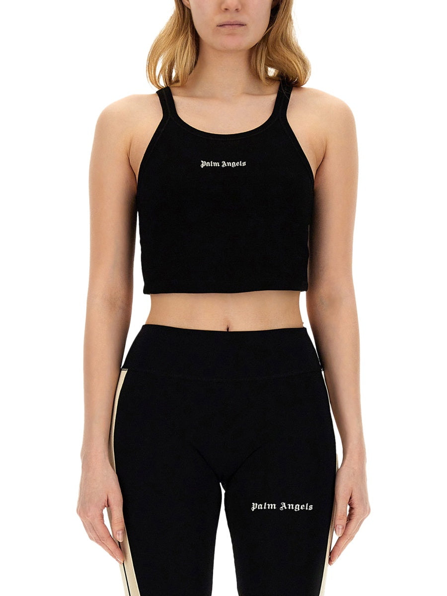 Palm Angels Women Tops With Logo PALM ANGELS