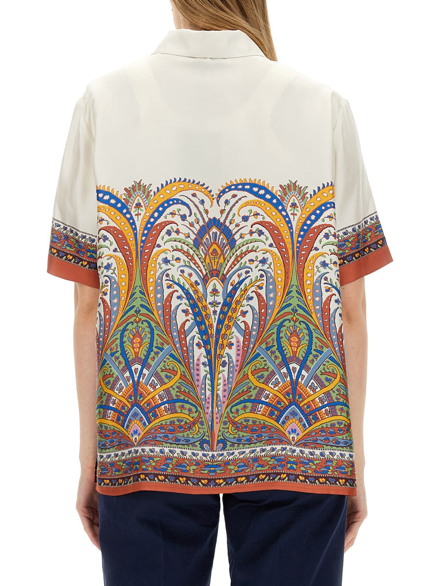 Etro Women Printed Silk Shirt ETRO