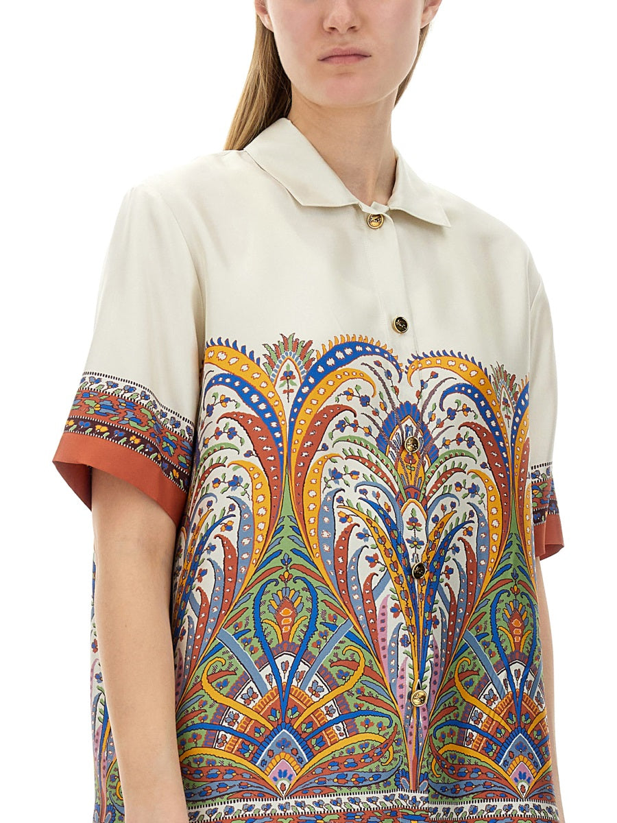Etro Women Printed Silk Shirt ETRO