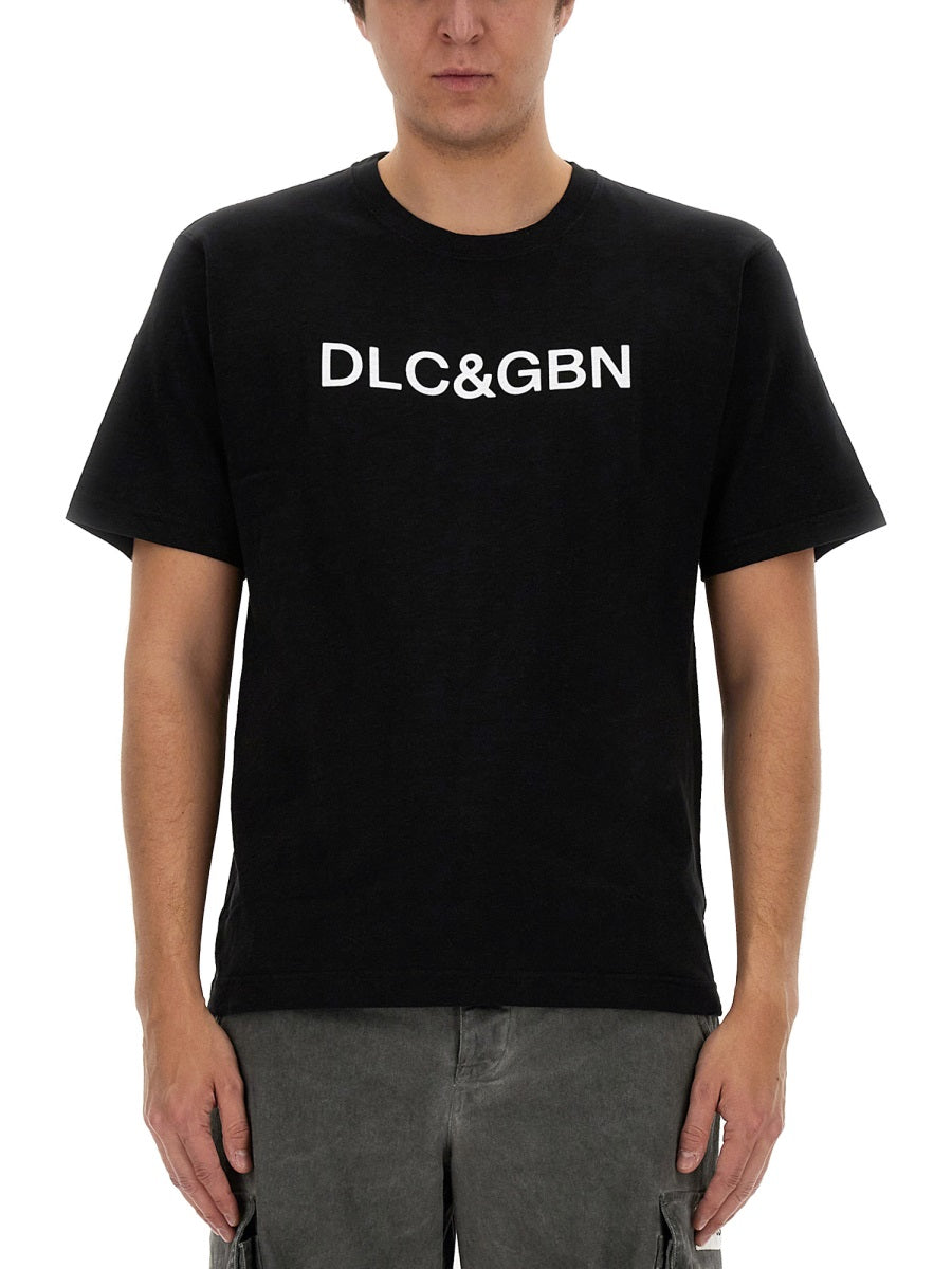 Dolce & Gabbana Men T-Shirt With Logo DOLCE & GABBANA