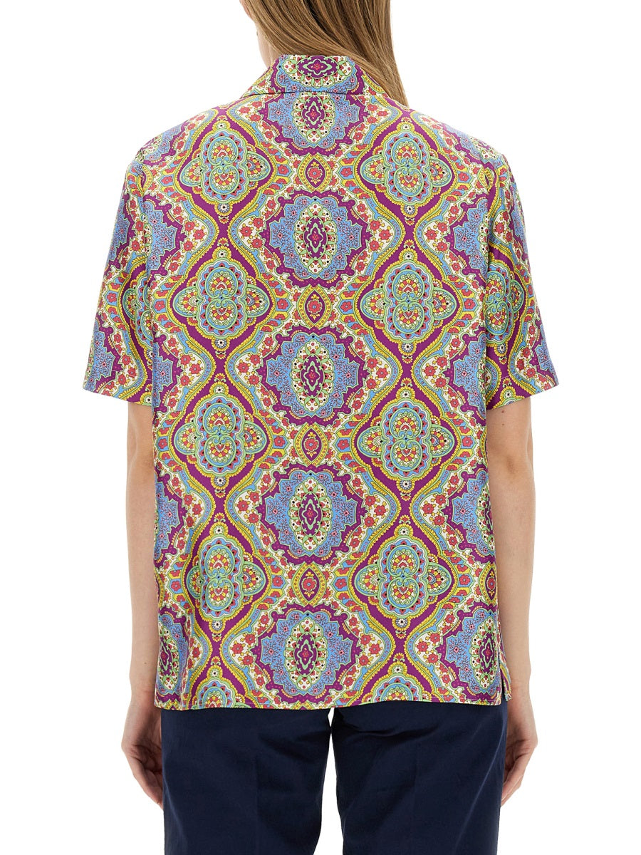 Etro Women Printed Silk Shirt ETRO