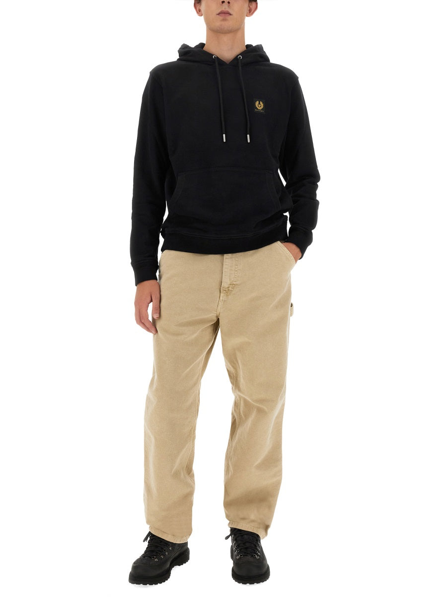 Belstaff Men Sweatshirt With Logo BELSTAFF