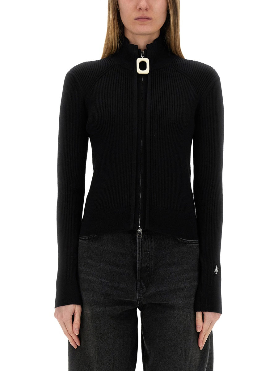 Jw Anderson Women Fitted Cardigan With Zipper J.W. ANDERSON