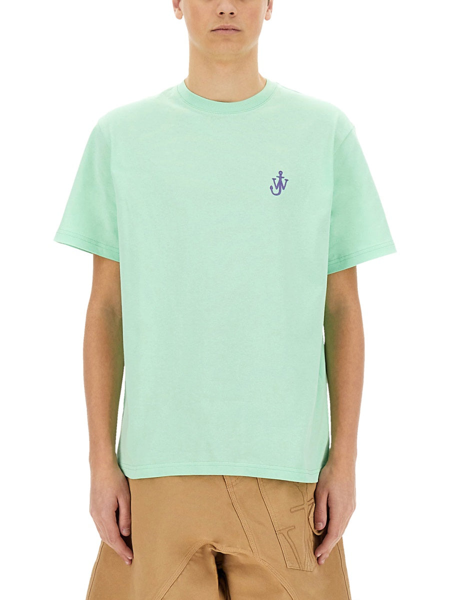 Jw Anderson Men "Anchor" T-Shirt J.W. ANDERSON