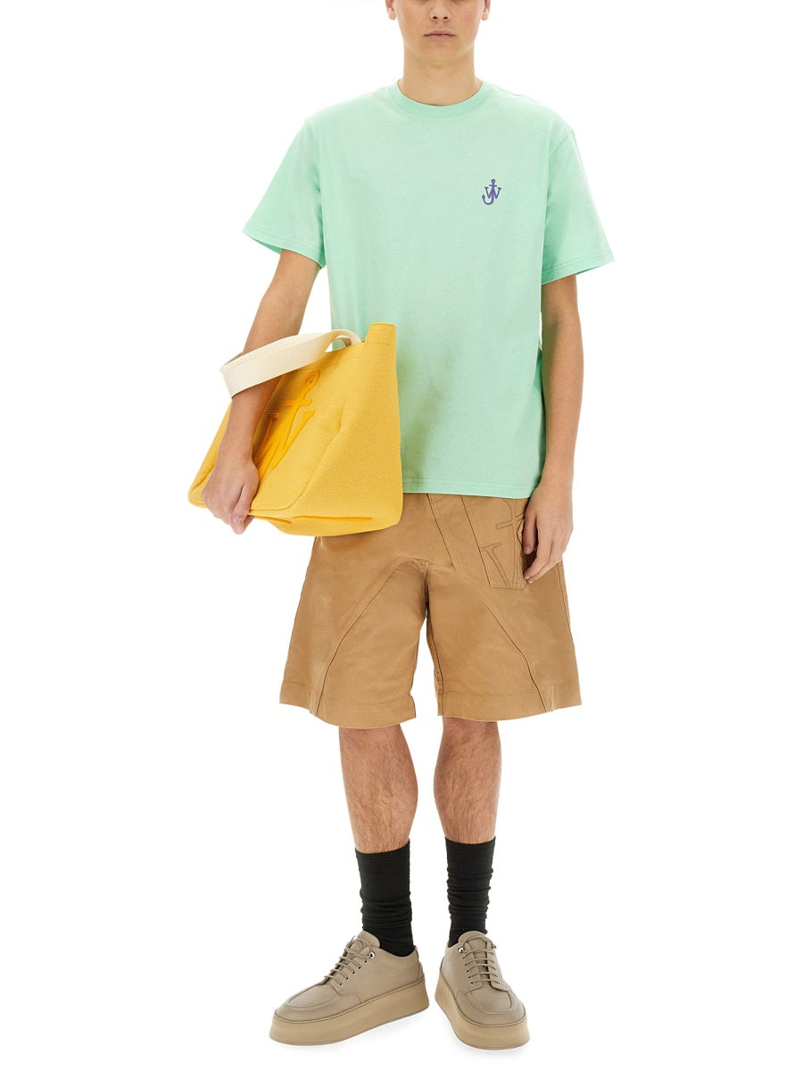 Jw Anderson Men "Anchor" T-Shirt J.W. ANDERSON