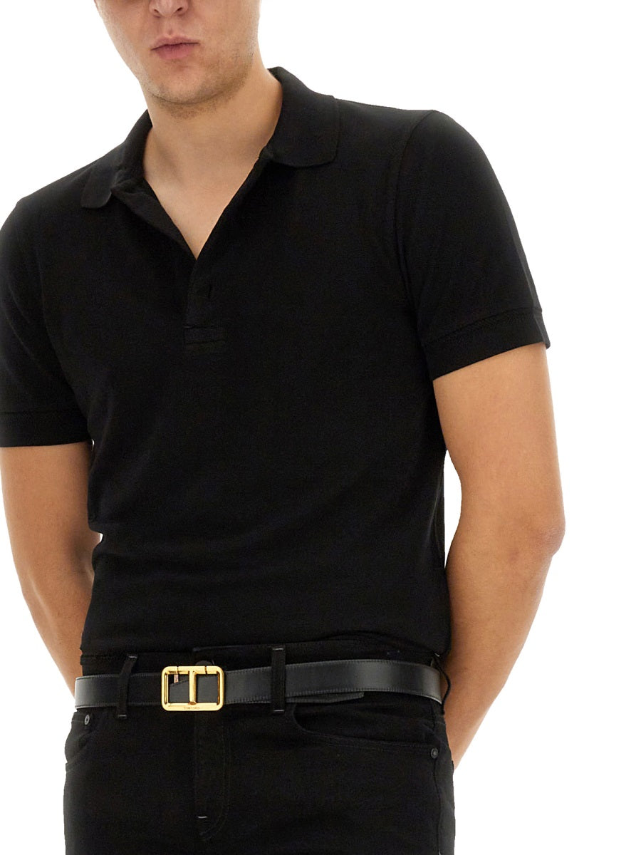 Tom Ford Men Piquet Polo TOM FORD