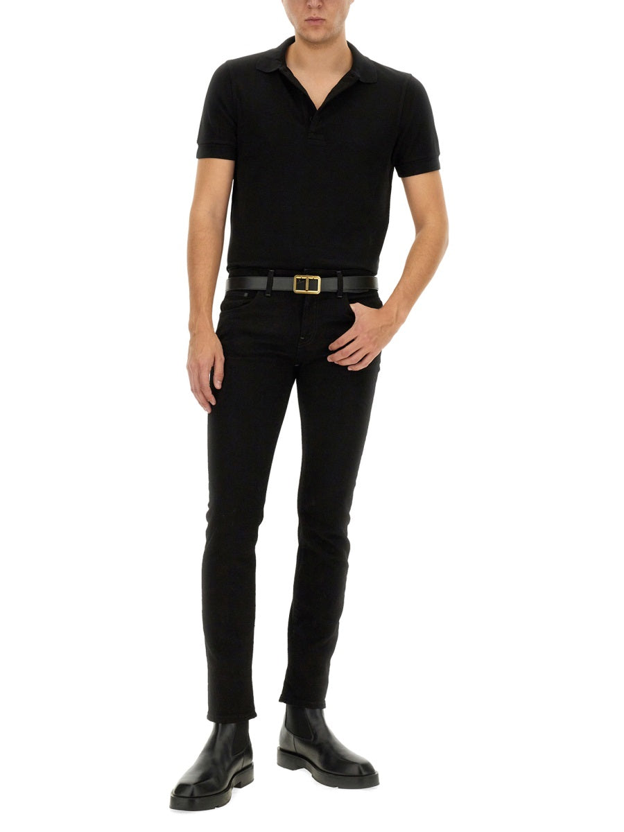 Tom Ford Men Piquet Polo TOM FORD