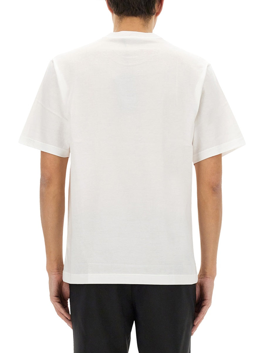 Dolce & Gabbana Men Cotton T-Shirt With "Italian Holiday" Print