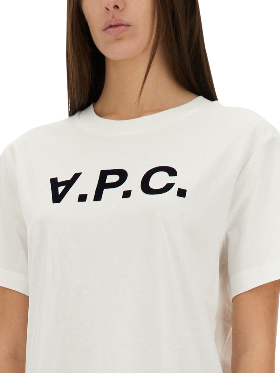 A.P.C. Women T-Shirt Con Logo A.P.C.