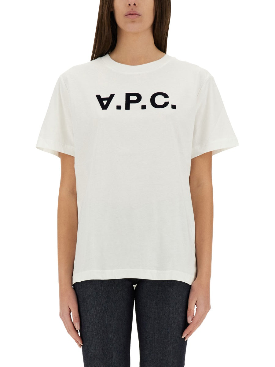 A.P.C. Women T-Shirt Con Logo A.P.C.