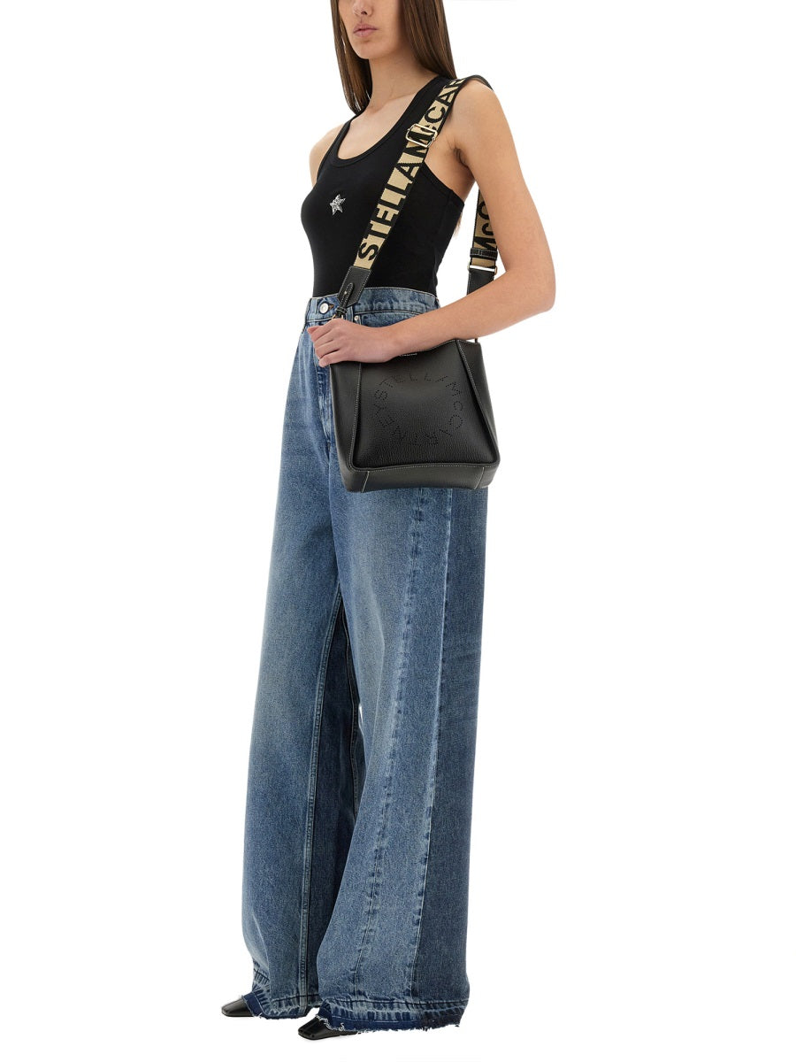 Stella Mccartney Women Wide-Leg Jeans With Contrasting Panels STELLA MCCARTNEY