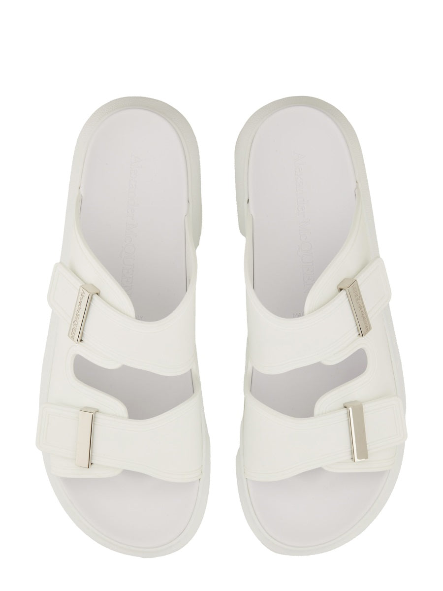 Alexander Mcqueen Men "Hybrid Double Buckle" Sandal ALEXANDER MCQUEEN