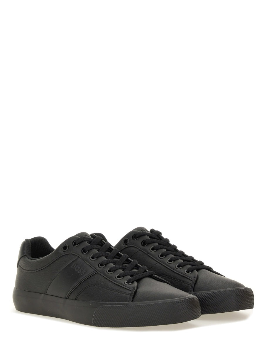 Boss Men Leather Sneaker BOSS