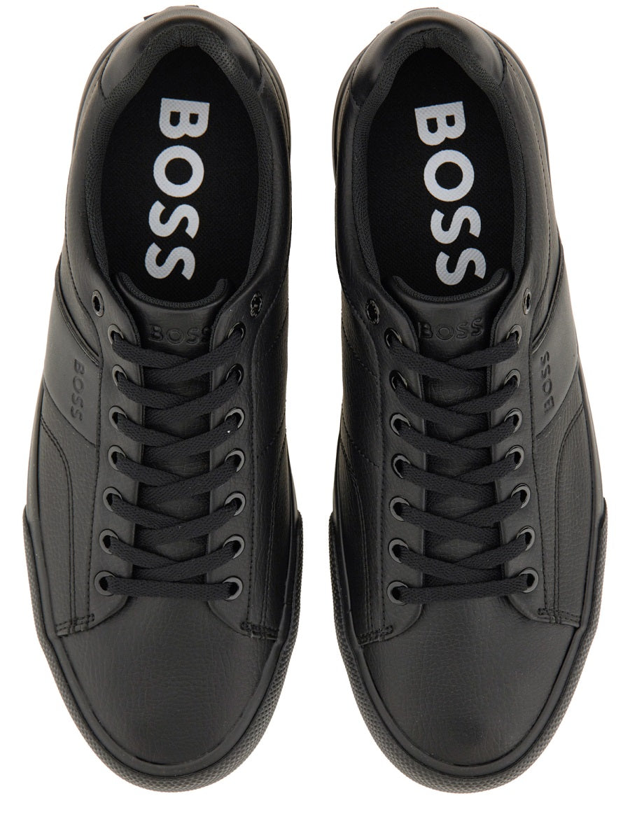 Boss Men Leather Sneaker BOSS