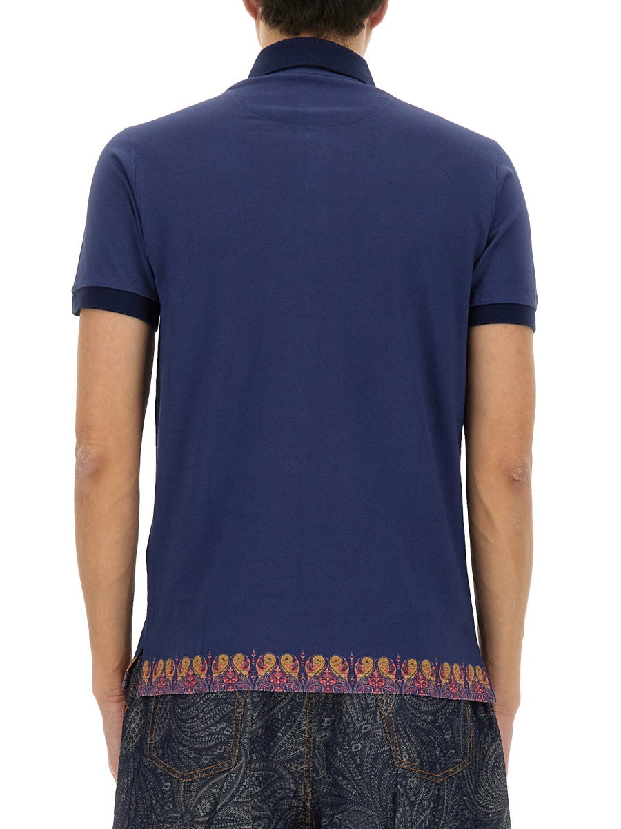 Etro Men Polo Shirt With Print ETRO