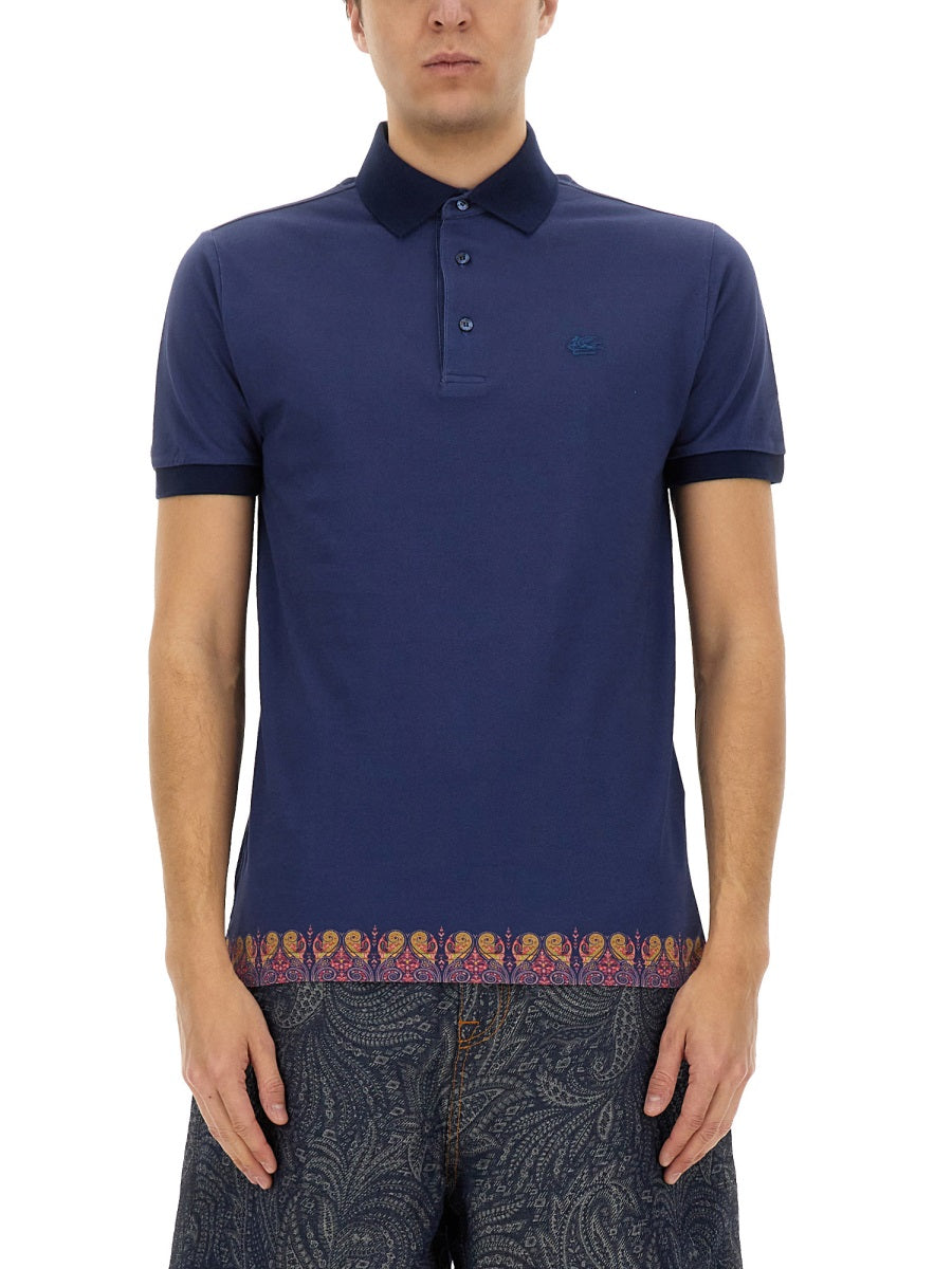 Etro Men Polo Shirt With Print ETRO