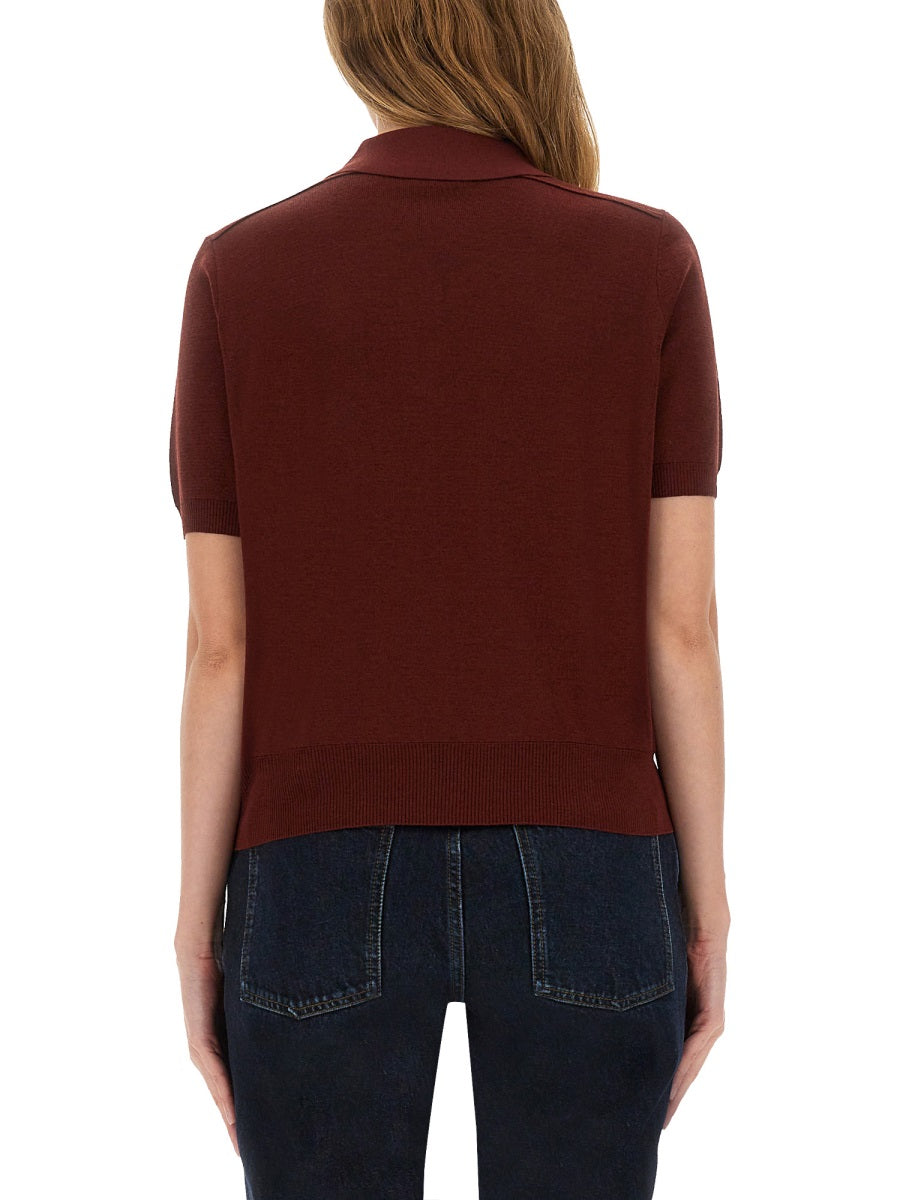 Burberry Women Wool Polo. BURBERRY