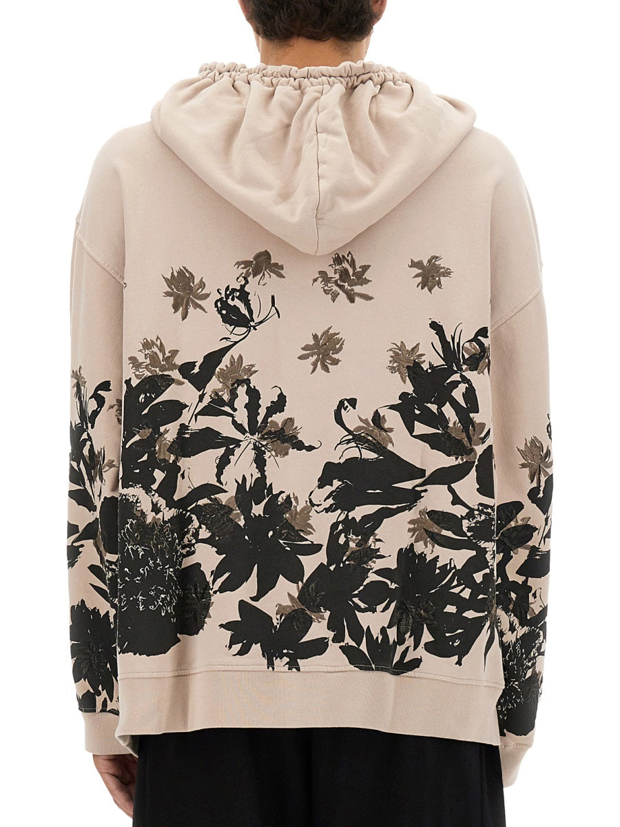 Dries Van Noten Men Cotton Hoodie DRIES VAN NOTEN