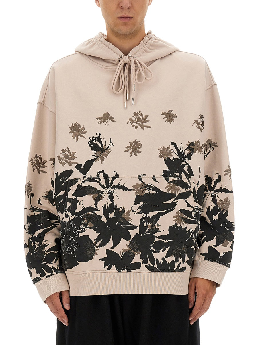 Dries Van Noten Men Cotton Hoodie DRIES VAN NOTEN