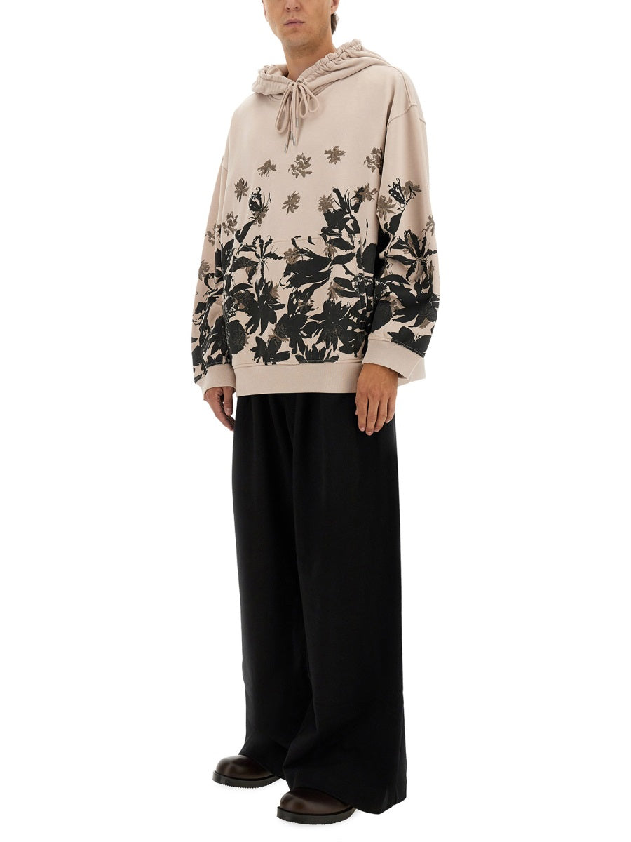 Dries Van Noten Men Cotton Hoodie DRIES VAN NOTEN