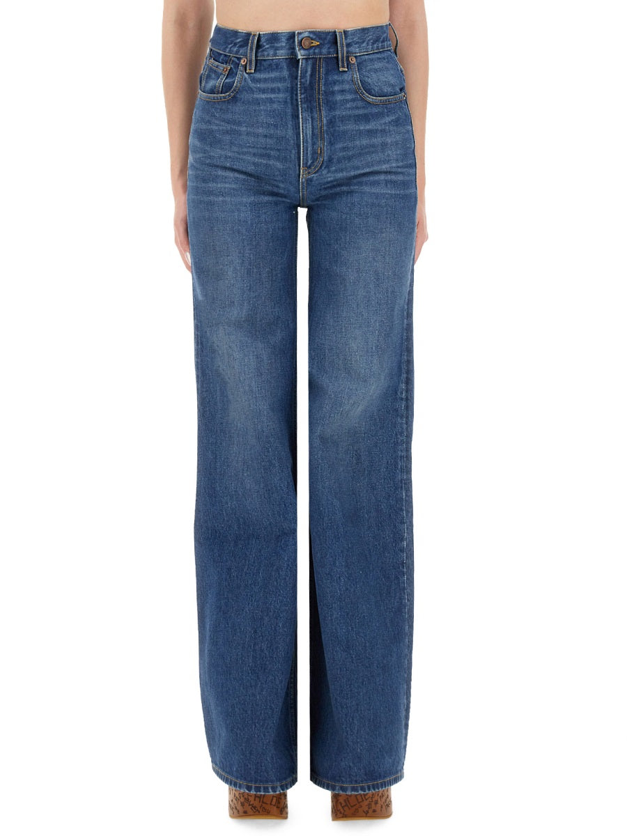 Chloé Women Wide Leg Jeans CHLOE