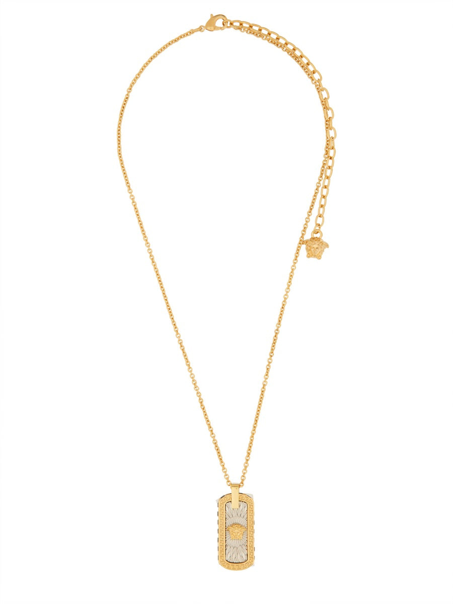Versace Men Necklace With Crystals VERSACE