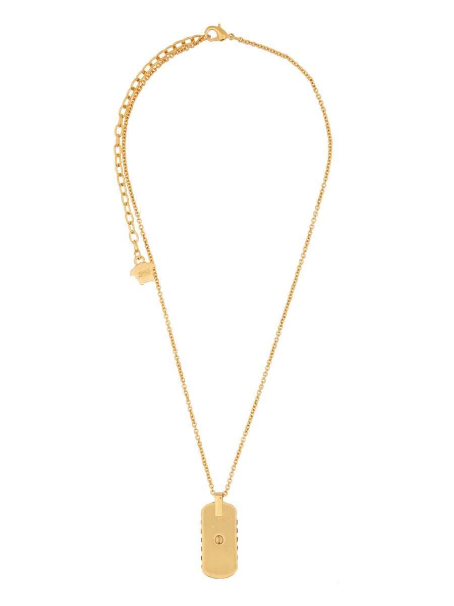 Versace Men Necklace With Crystals VERSACE