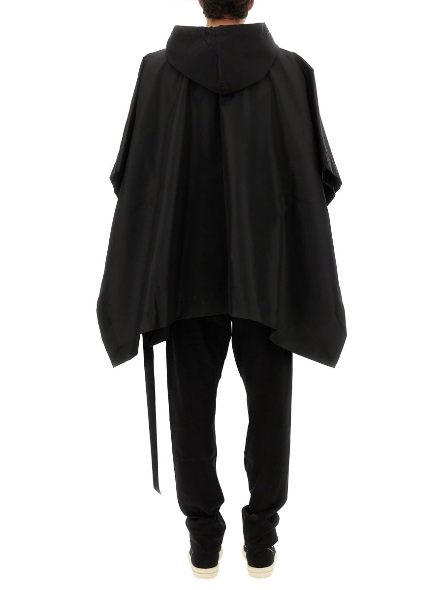 Rick Owens Drkshdw Men Cape With Hood RICK OWENS