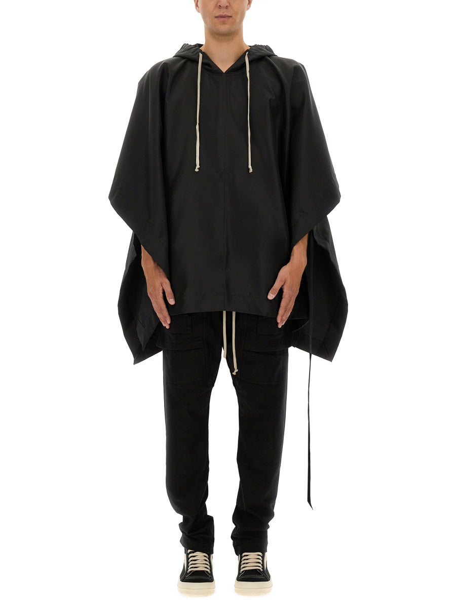 Rick Owens Drkshdw Men Cape With Hood RICK OWENS