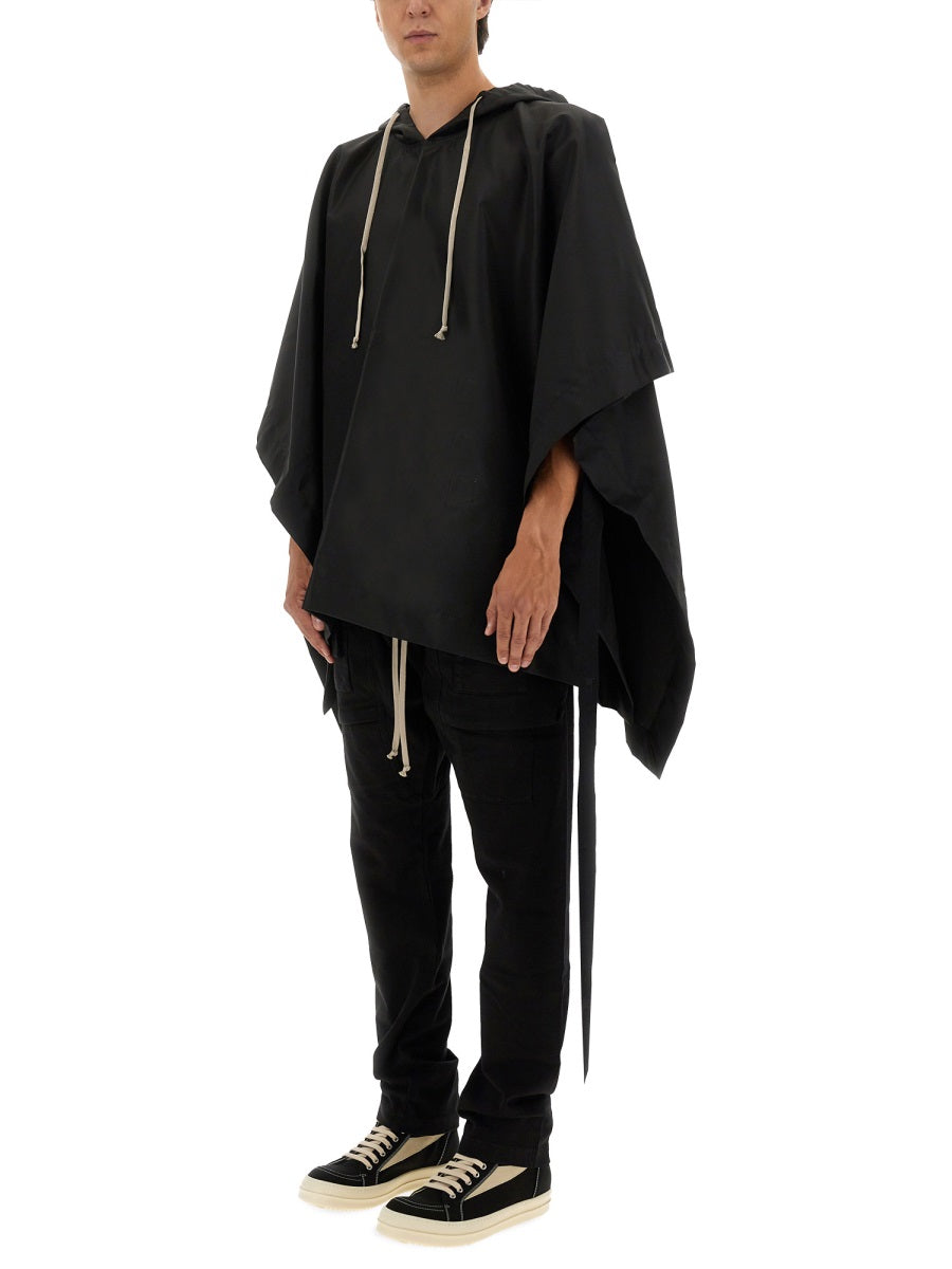 Rick Owens Drkshdw Men Cape With Hood RICK OWENS
